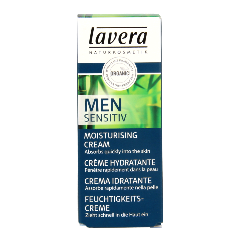 Lavera Men Sensitiv moisturising cream bio 30 Milliliter