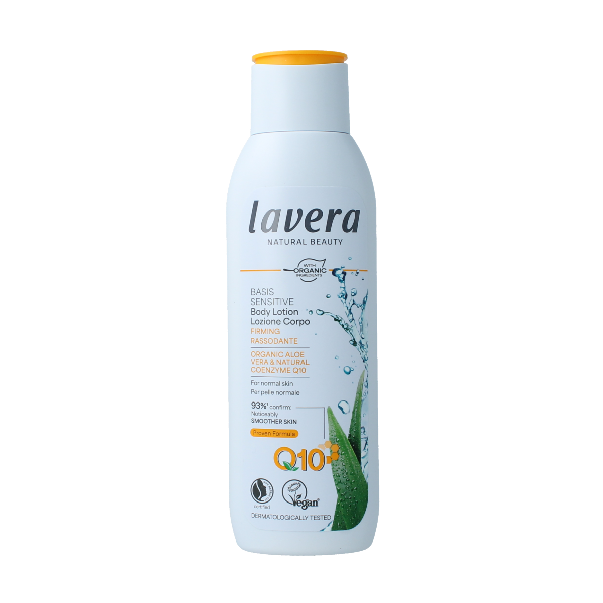 Lavera Basis Sensitiv bodylotion firming bio EN-IT 250.00 Milliliter