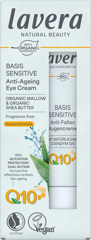 Lavera Basis Sensitive Q10 eye cream 15 Milliliter