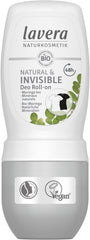 Lavera Deodorant roll-on natural & invisible bio 50.00 Milliliter