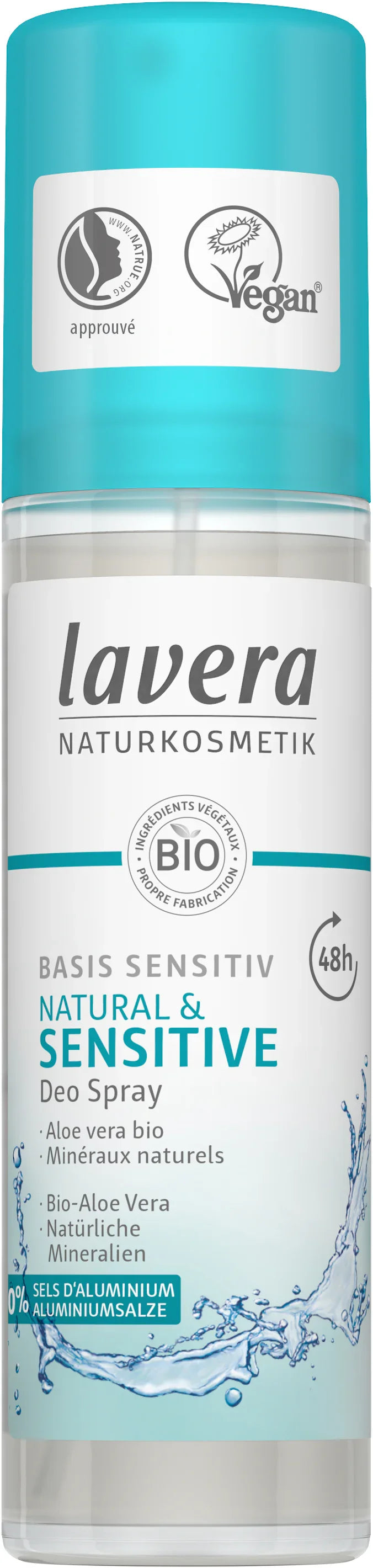 Lavera Deodorant spray basis sensitiv bio 75 Milliliter