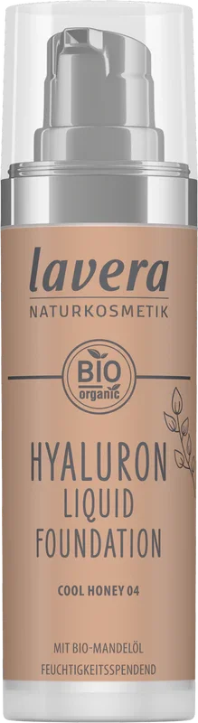 Lavera Hyaluron liquid foundation cool honey 04 bio 30 Milliliter