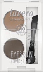 Lavera Eyebrow powder duo 1 Stuks