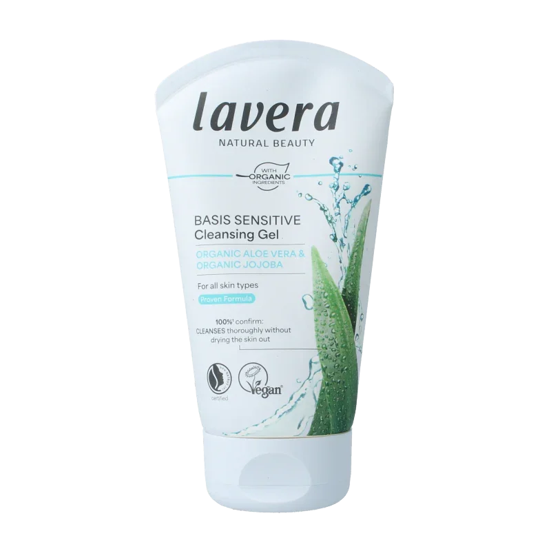 Lavera Basis Sensitive cleansing gel 125 Milliliter