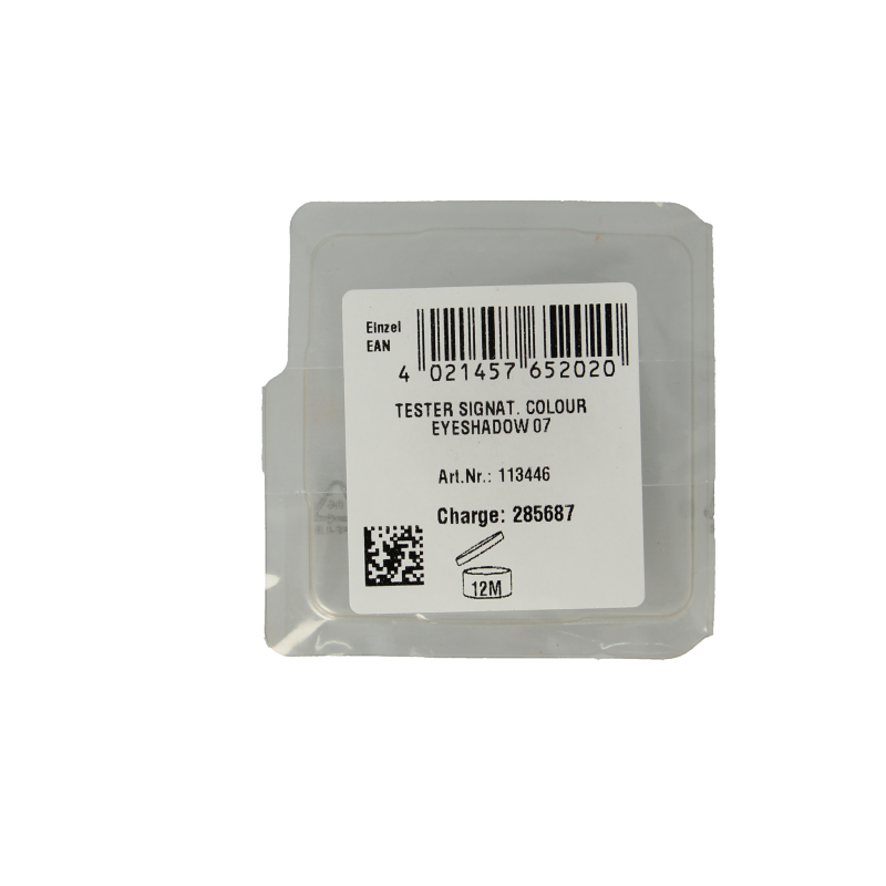 Lavera Signature col eyeshadow amber 07 bio tester 1 Tester