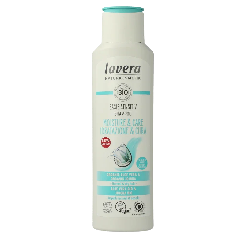 Lavera Shampoo basis sensitiv moisture & care 250 Milliliter