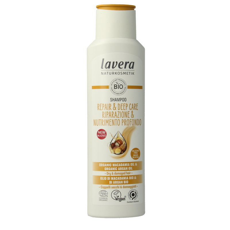 Lavera Shampoo repair & deep care 250 Milliliter