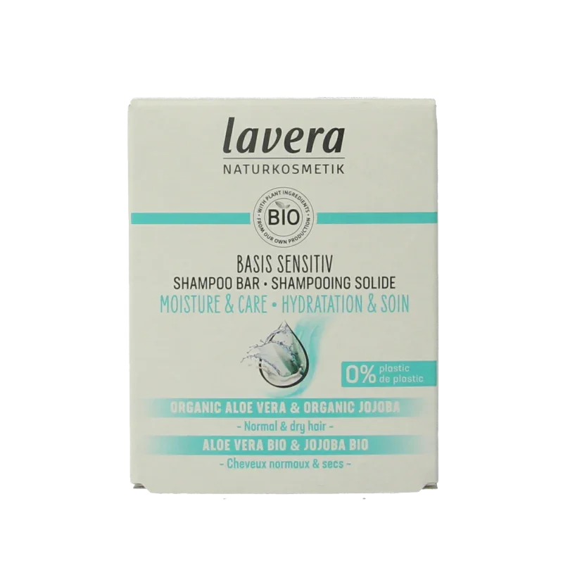 Lavera Shampoobar basis sensitiv moisture & care 50 Gram