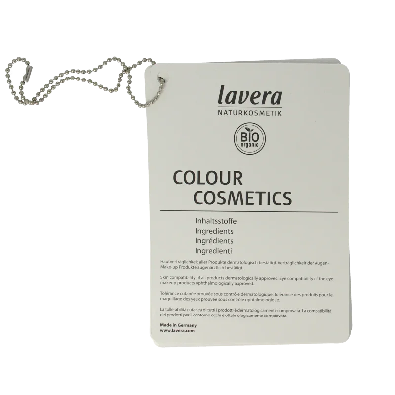 Lavera Colour cosmetics INCI boekje 2023 1 Stuks
