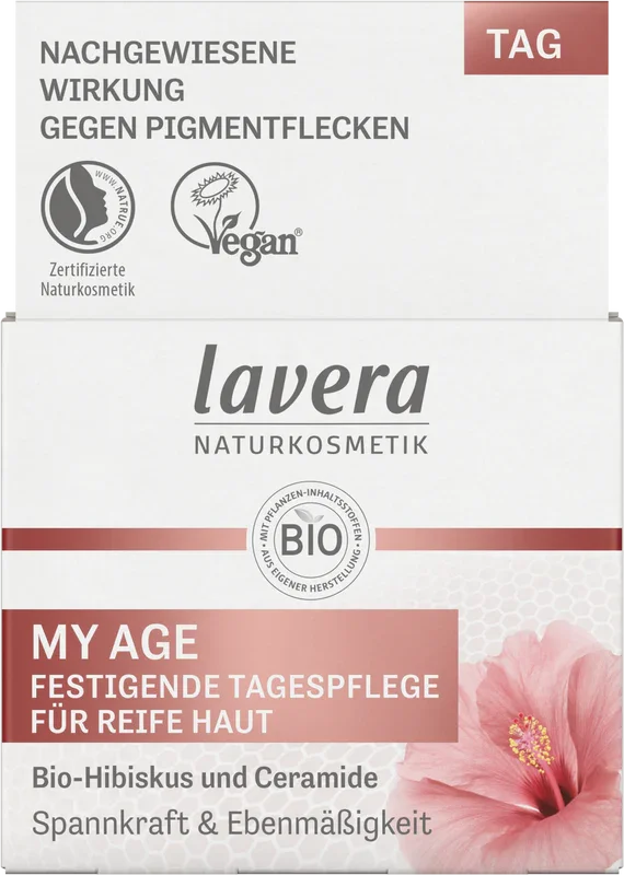 Lavera My age day cream firming Duitstalig bio 50 Milliliter
