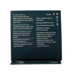 Lavera Barrier balance nightcream bio 50 Milliliter