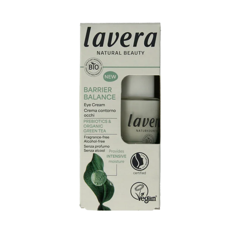 Lavera Barrier balance eye cream bio 15 Milliliter
