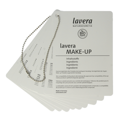 Lavera Colour cosmetics INCI boekje 2024 1 Stuks