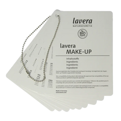 Lavera Colour cosmetics INCI boekje 2024 1 Stuks
