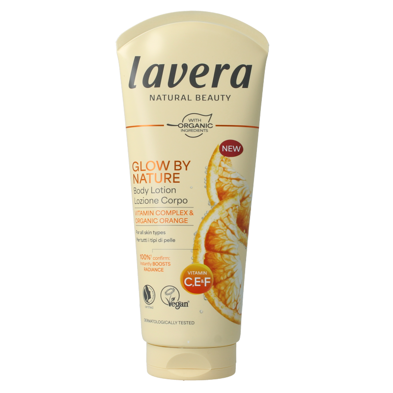Lavera Bodylotion glow by nature bio 200 Milliliter