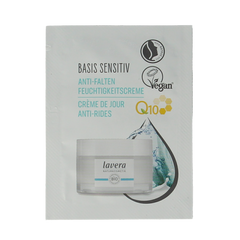 Lavera Sample basis sensitive Q10 dagcreme bio 100 Stuks