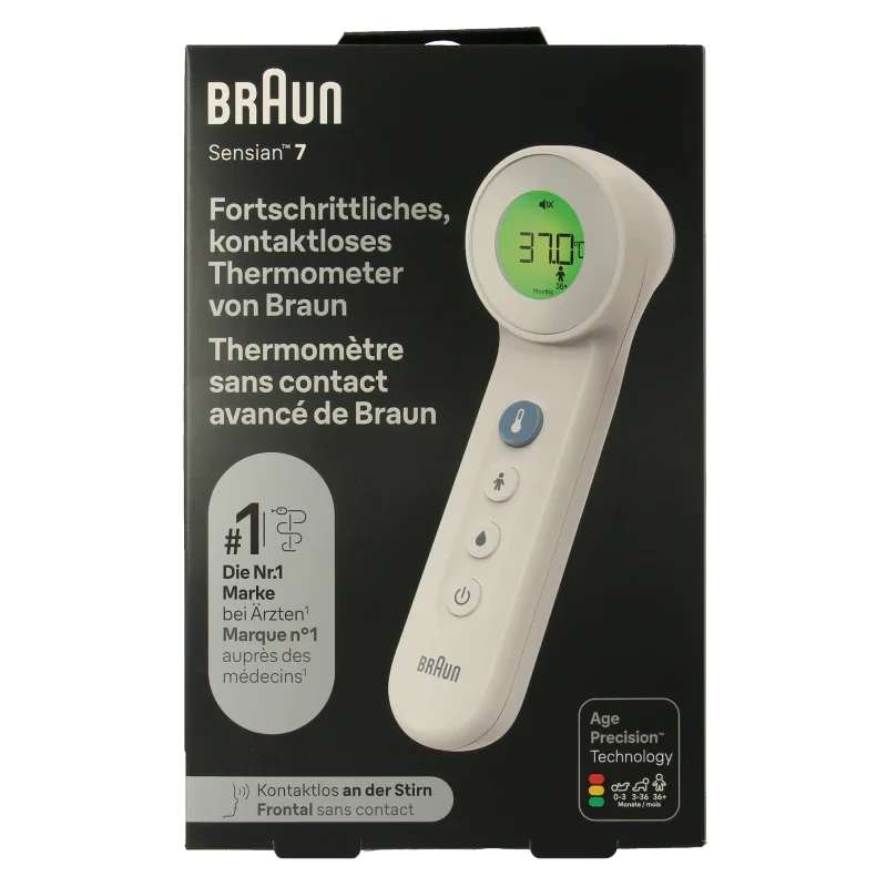 Braun Voorhoofdthermometer BNT 400WE 1 Stuks