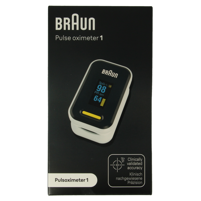 Braun Pulse oximeter 1.00 Stuks