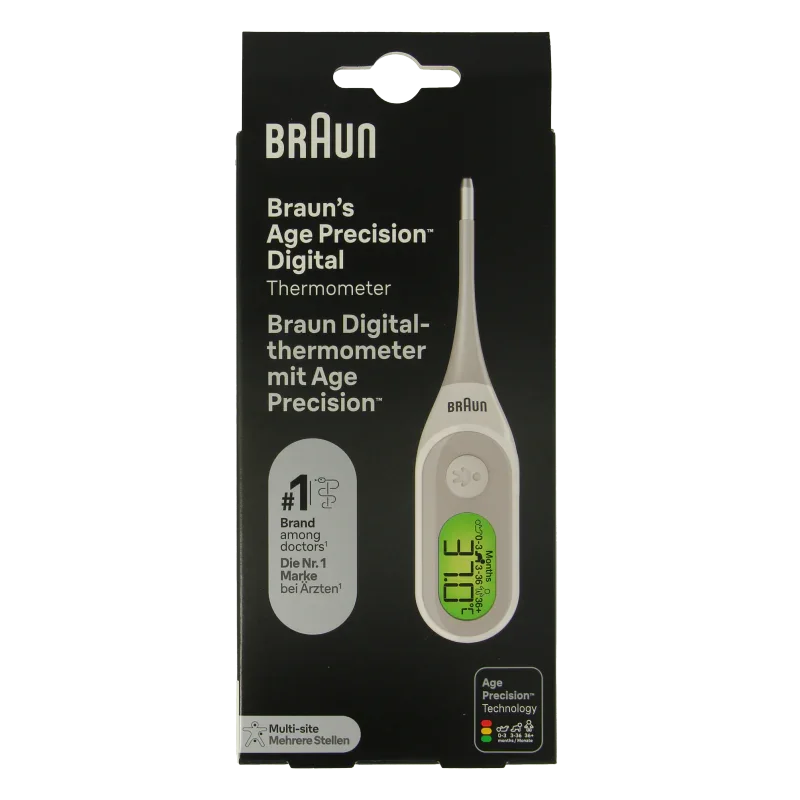 Braun Thermometer digitaal PRT2000 1.00 Stuks