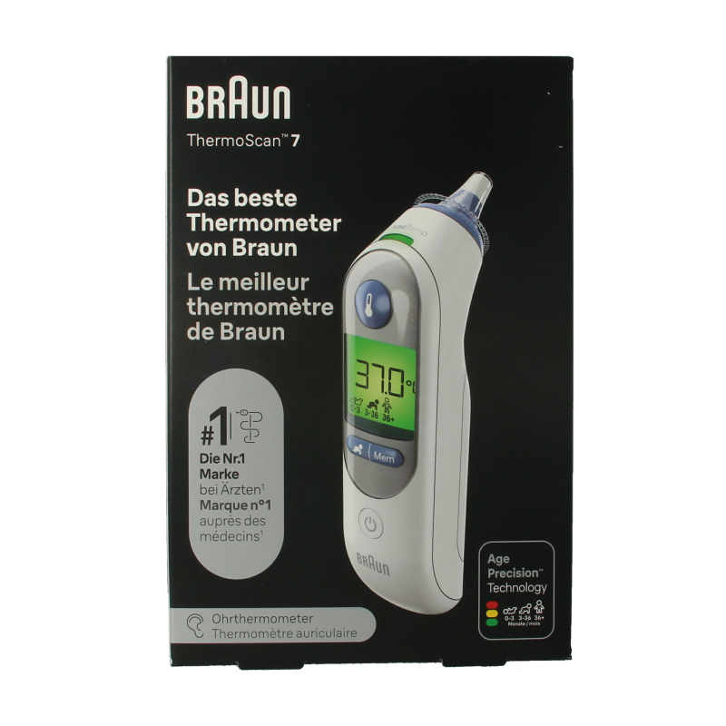 Braun Thermoscan 7 IRT 6520 1.00 Stuks