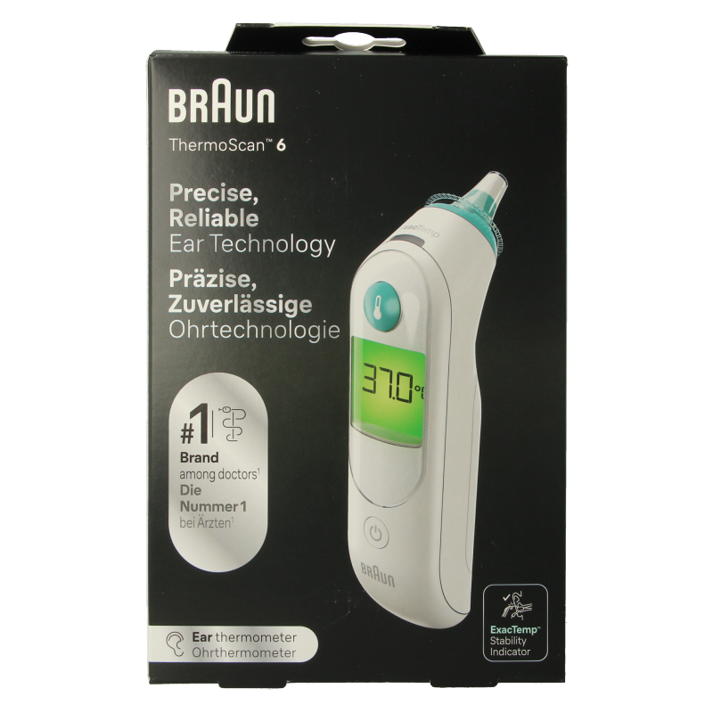Braun Oorthermometer 1R 1 Stuks