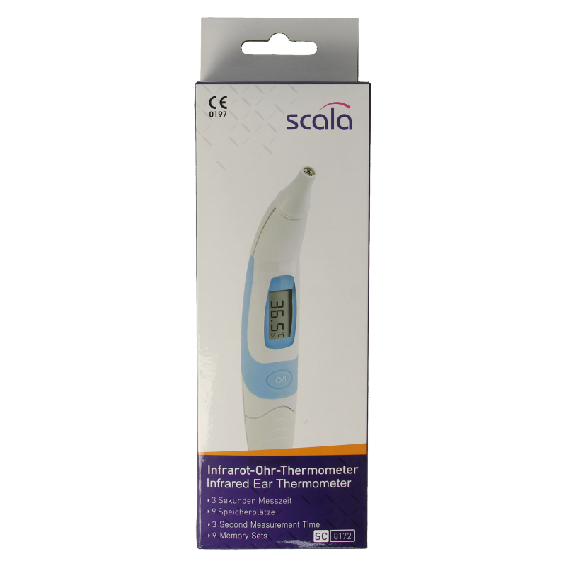 Scala Oorthermometer SC 8172 1 Stuks