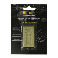 Hans Baier Scheermesjes op blister 10 Stuks