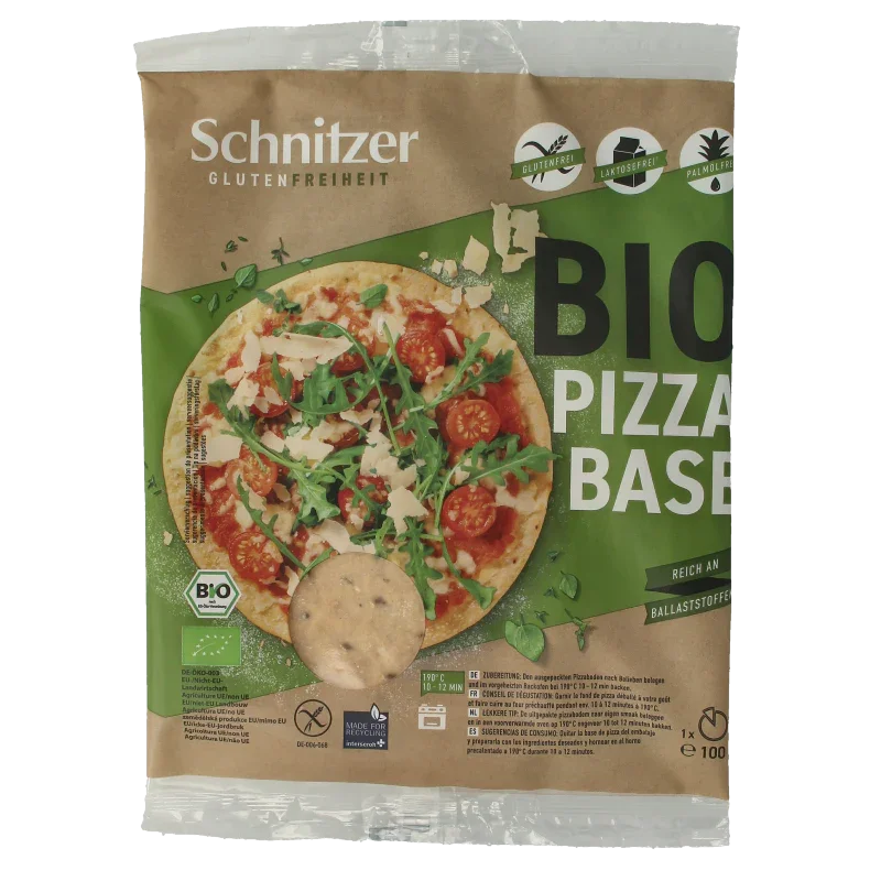 Schnitzer Pizzabodem bio 100 Gram