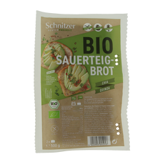 Schnitzer Brood chia & quinoa glutenvrij bio 500.00 Gram