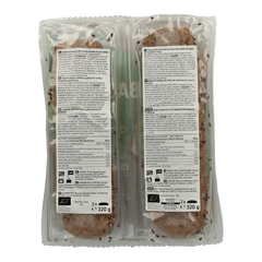 Schnitzer Baguette grainy glutenvrij bio 2 Stuks
