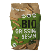 Schnitzer Grissini sesam glutenvrij bio 100 Gram