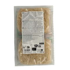 Schnitzer Focaccia 4 stuks glutenvrij bio 220.00 Gram