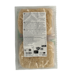Schnitzer Focaccia 4 stuks glutenvrij bio 220 Gram