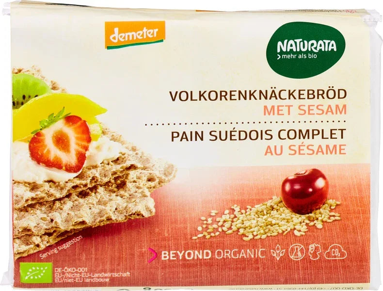 Naturata Knackebrod sesam demeter bio 250 Gram