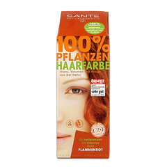Sante Haarverf vlammend rood BDIH 100 Gram