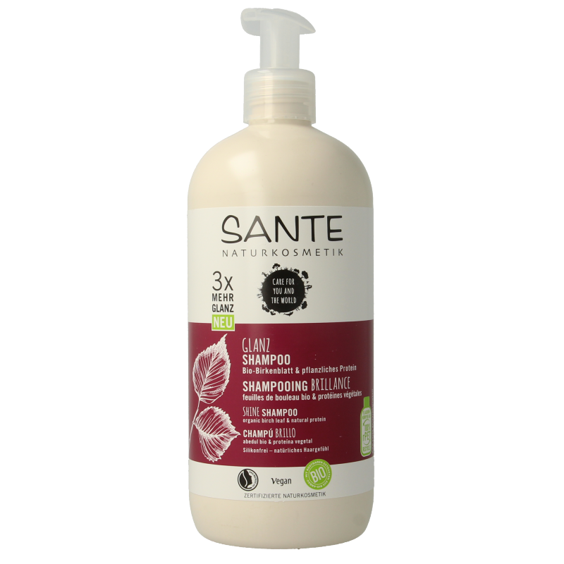 Sante Family shampoo berk & plantaardige proteine 500 Milliliter