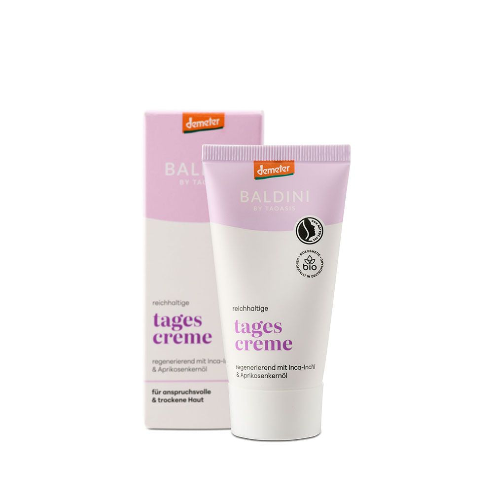 Baldini Rijke dagcreme lavendel bio demeter 50.00 Milliliter
