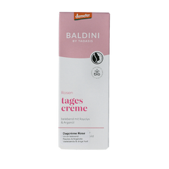 Baldini Dagcreme rijk rose demeter 50.00 Milliliter