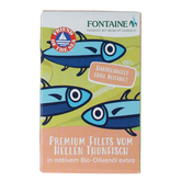 Fontaine Tonijnfilet in olijfolie bio 120 Gram