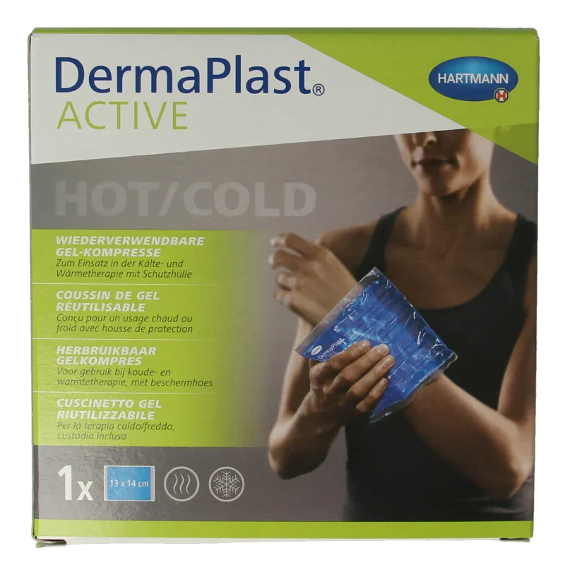 Dermaplast Active hot & cold gelkompres small 1 Stuks