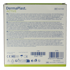 Dermaplast Active hot & cold gelkompres small 1 Stuks