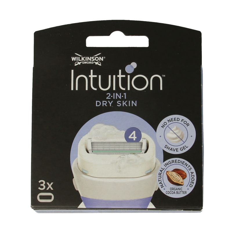 Wilkinson Intuition dry skin mesjes 3 Stuks
