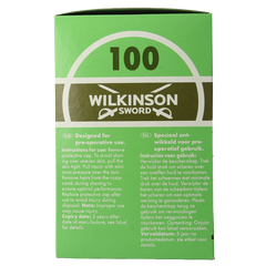 Wilkinson Hospital disposable singles 100 Stuks