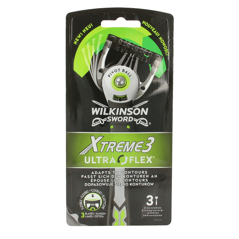 Wilkinson Extreme3 ultraflex mesjes 3 Stuks