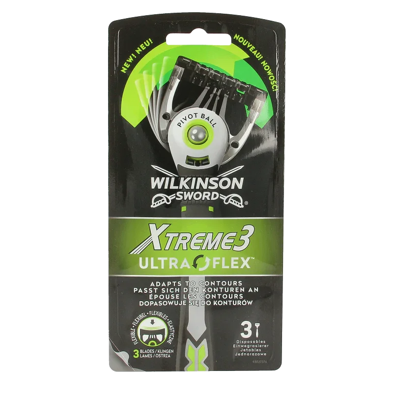 Wilkinson Extreme3 ultraflex mesjes 3 Stuks