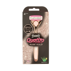 Wilkinson Quattro scheerapparaat women vintage rose gold 1 Stuks