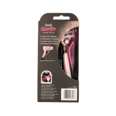 Wilkinson Quattro scheerapparaat women vintage rose gold 1 Stuks