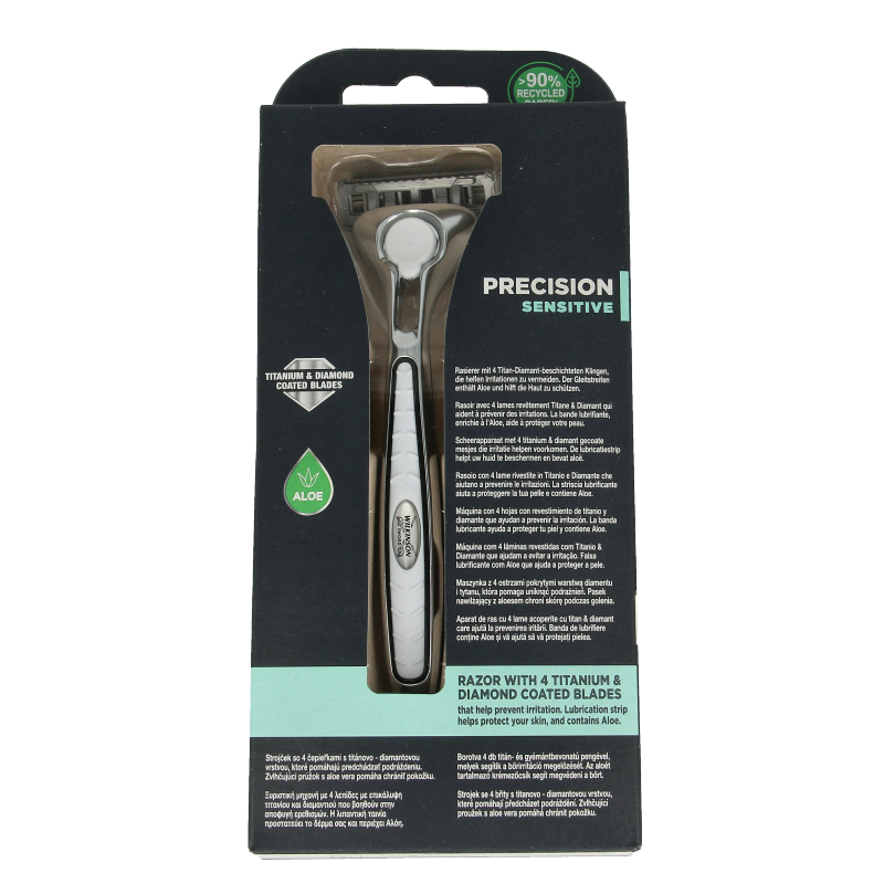 Wilkinson Quattro titanium sensitive 1 Stuks