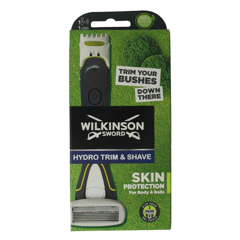 Wilkinson Hydro trimmer intimate body & balls 1 Stuks