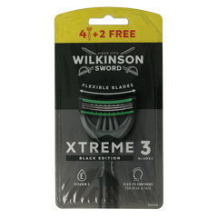 Wilkinson Xtreme III black edition 4+2 stuks 6 Stuks